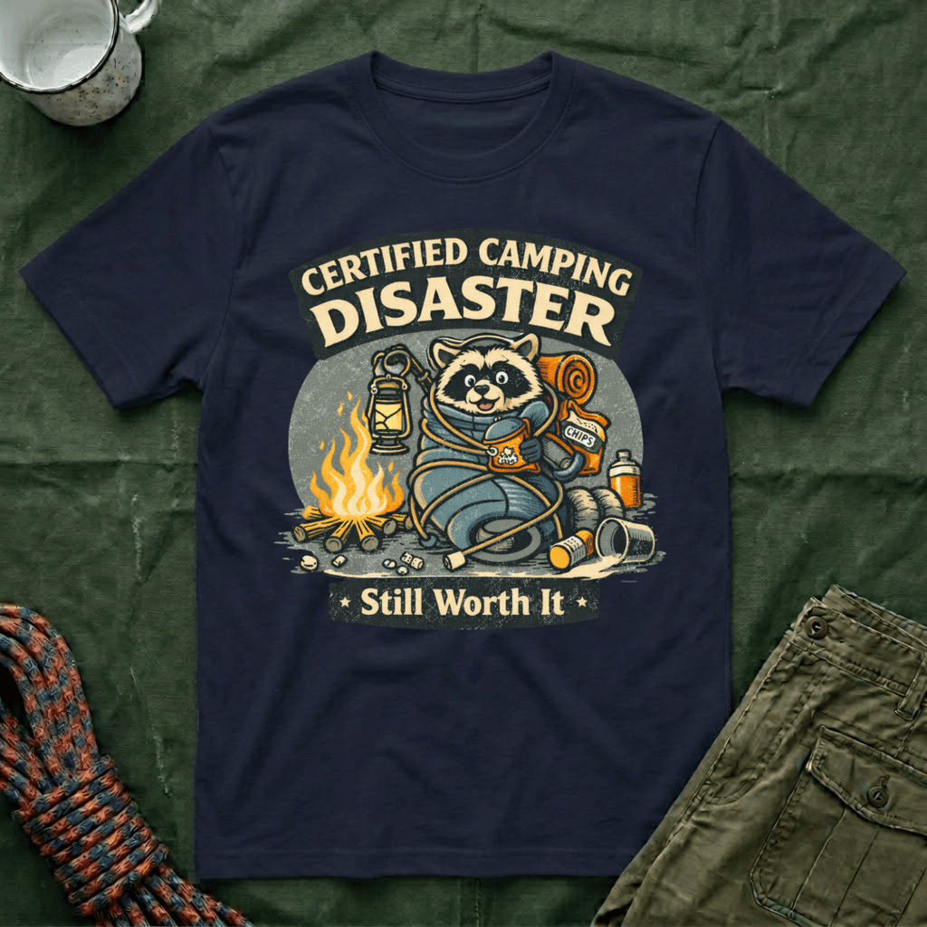 Certified Camping Disaster T-Shirt