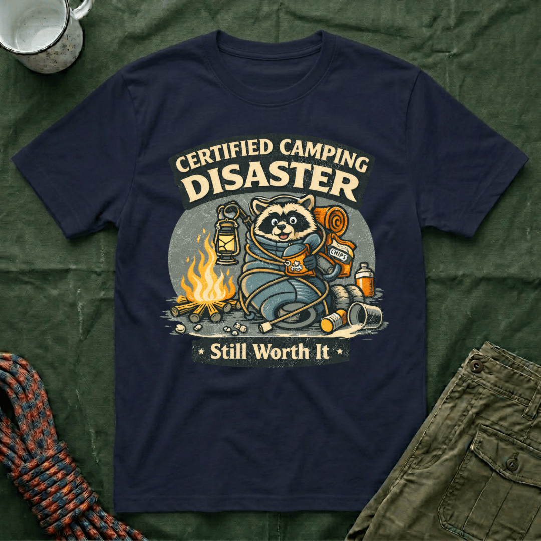 Certified Camping Disaster T-Shirt