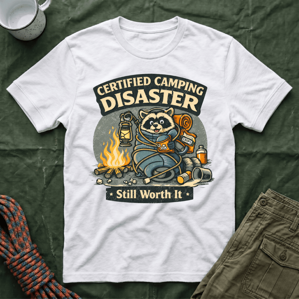 Certified Camping Disaster T-Shirt