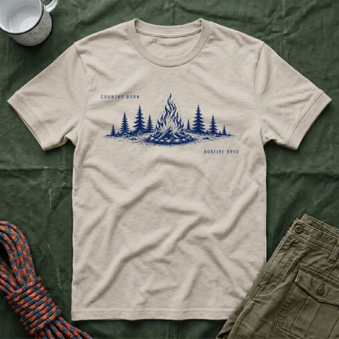 Country Born Bonfire Bred T-Shirt