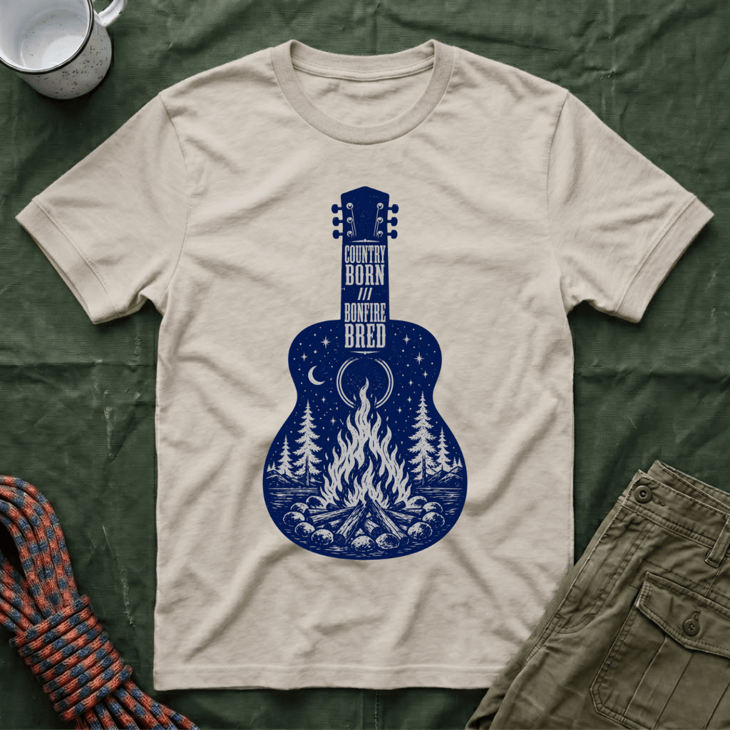 Country Born Bonfire Bred T-Shirt