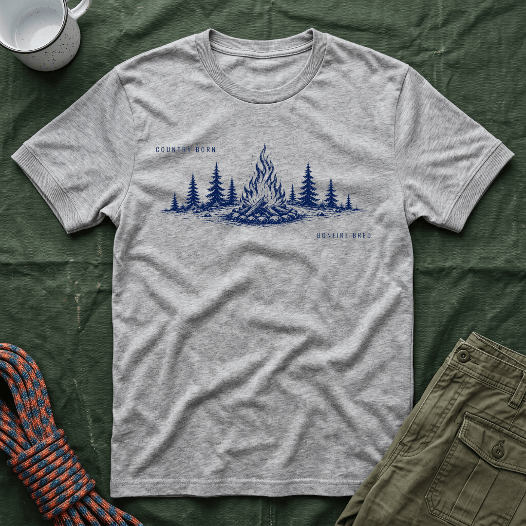 Country Born Bonfire Bred T-Shirt