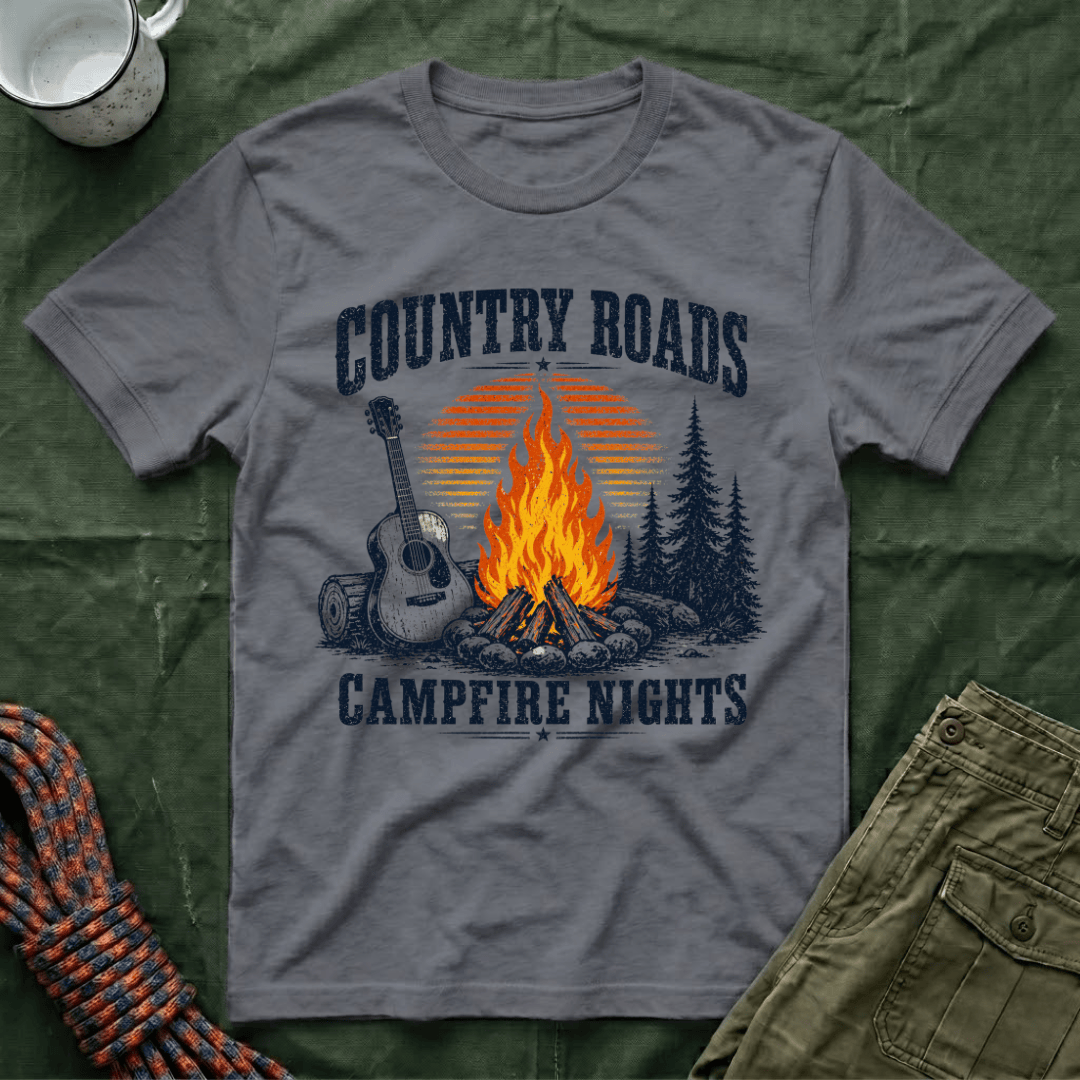 Country Roads Campfire Nights T-Shirt