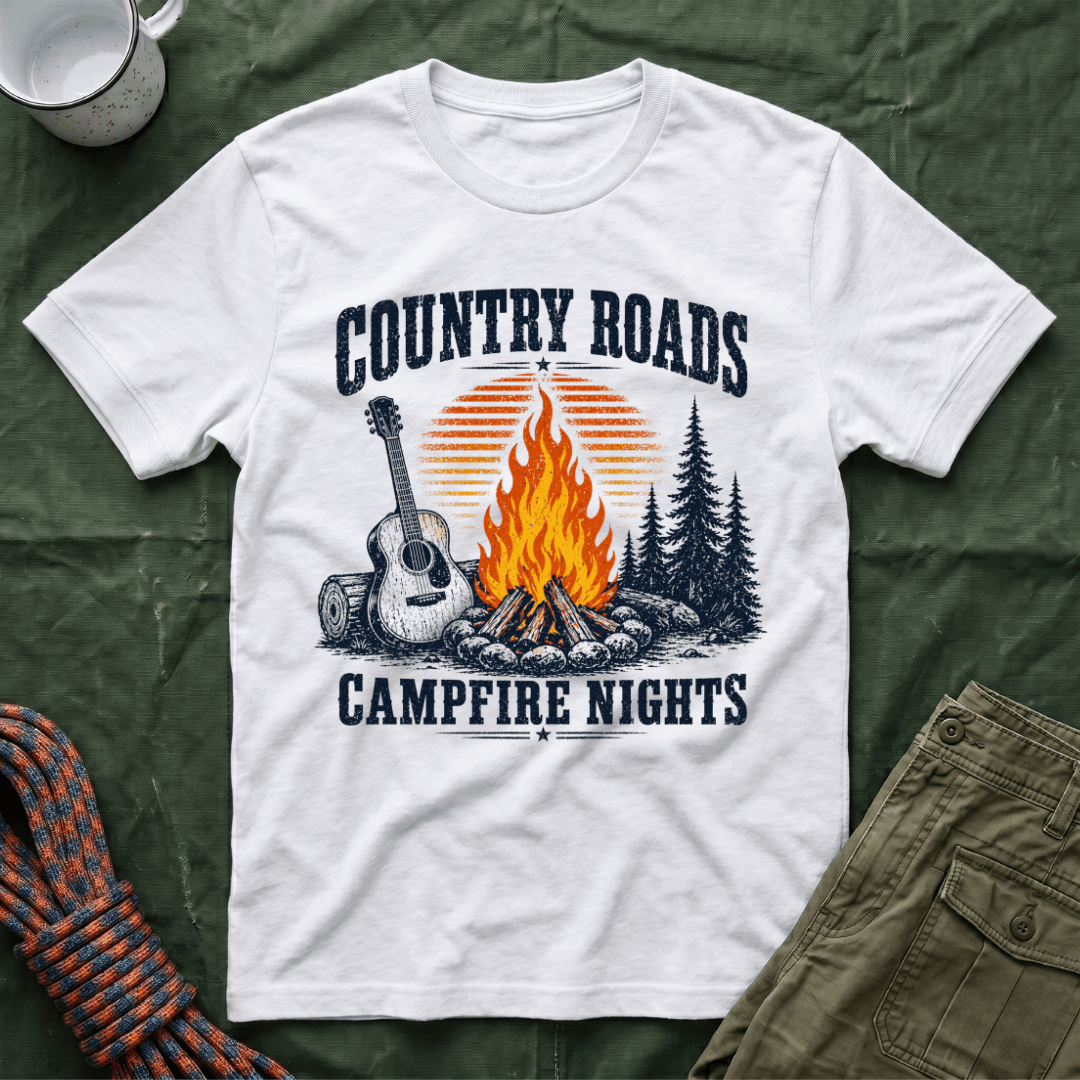 Country Roads Campfire Nights T-Shirt