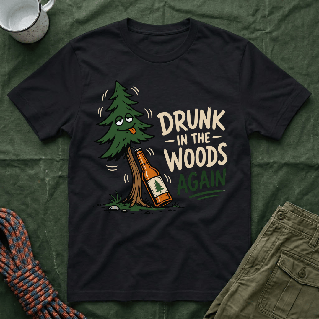 Drunk In The Woods T-Shirt
