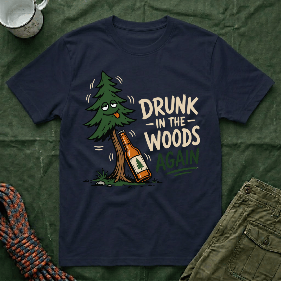 Drunk In The Woods T-Shirt