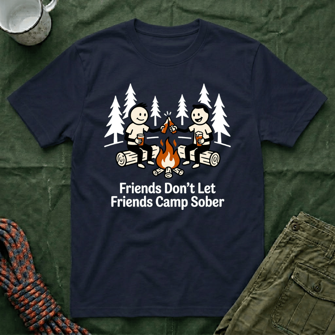 Friends Don't Let Friends Camp Sober
