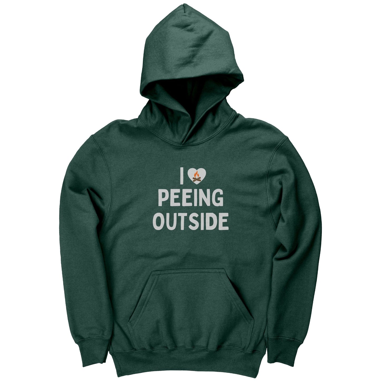 Funny "I Love Peeing Outside" Camping Kids Shirts and Hoodies