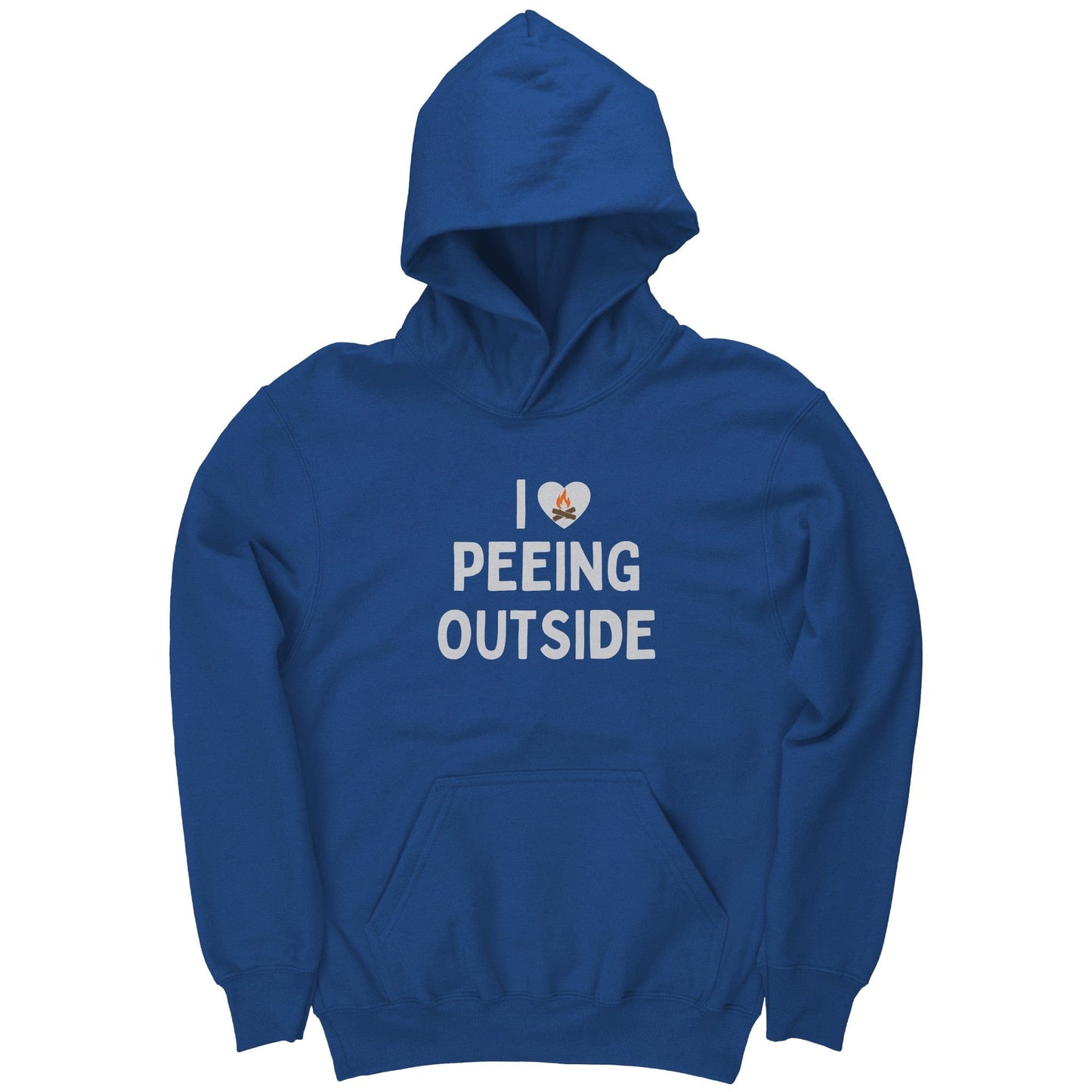 Funny "I Love Peeing Outside" Camping Kids Shirts and Hoodies