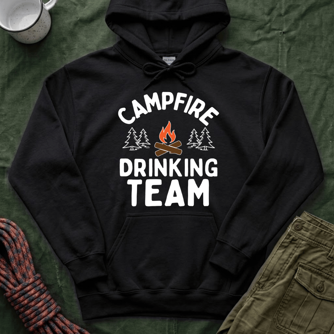 Campfire Drinking Team Hoodie