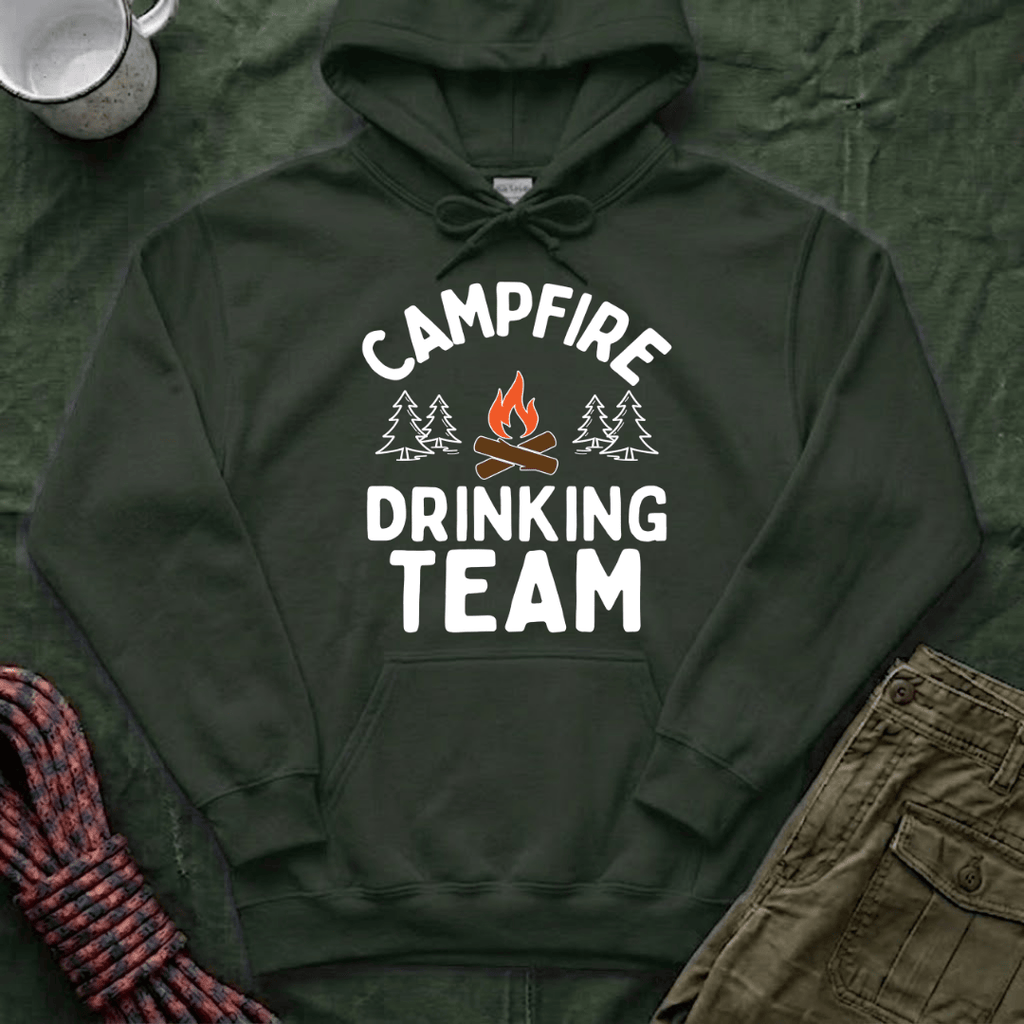 Campfire Drinking Team Hoodie