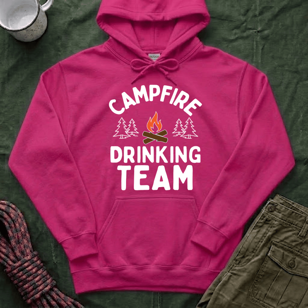Campfire Drinking Team Hoodie