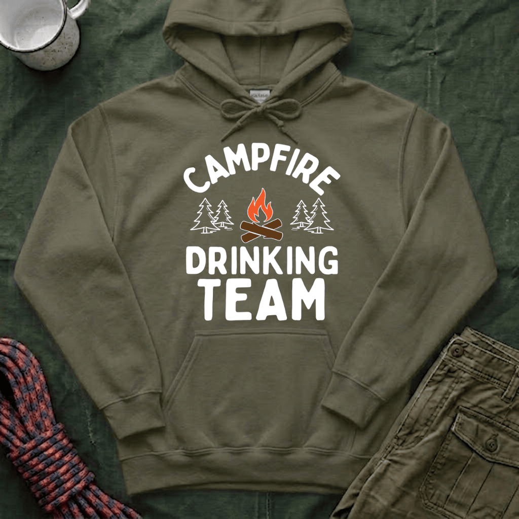 Campfire Drinking Team Hoodie