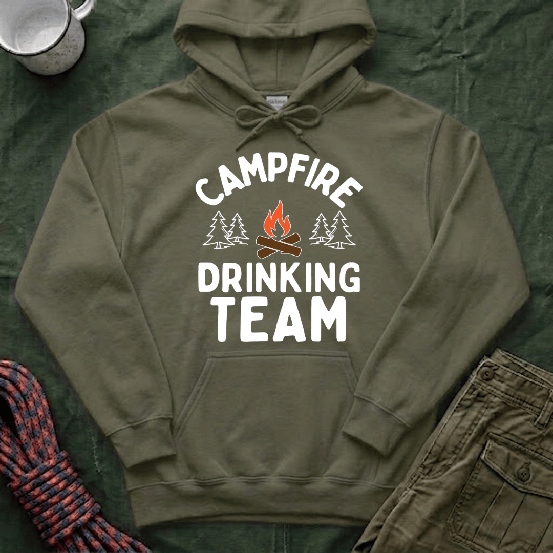 Campfire Drinking Team Hoodie