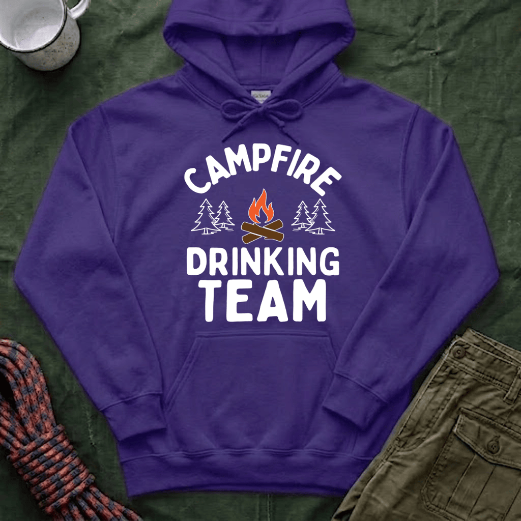 Campfire Drinking Team Hoodie