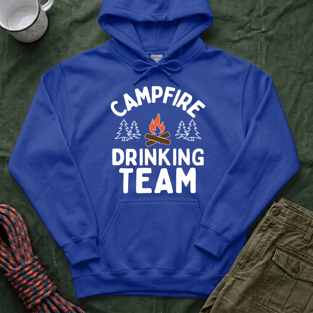 Campfire Drinking Team Hoodie