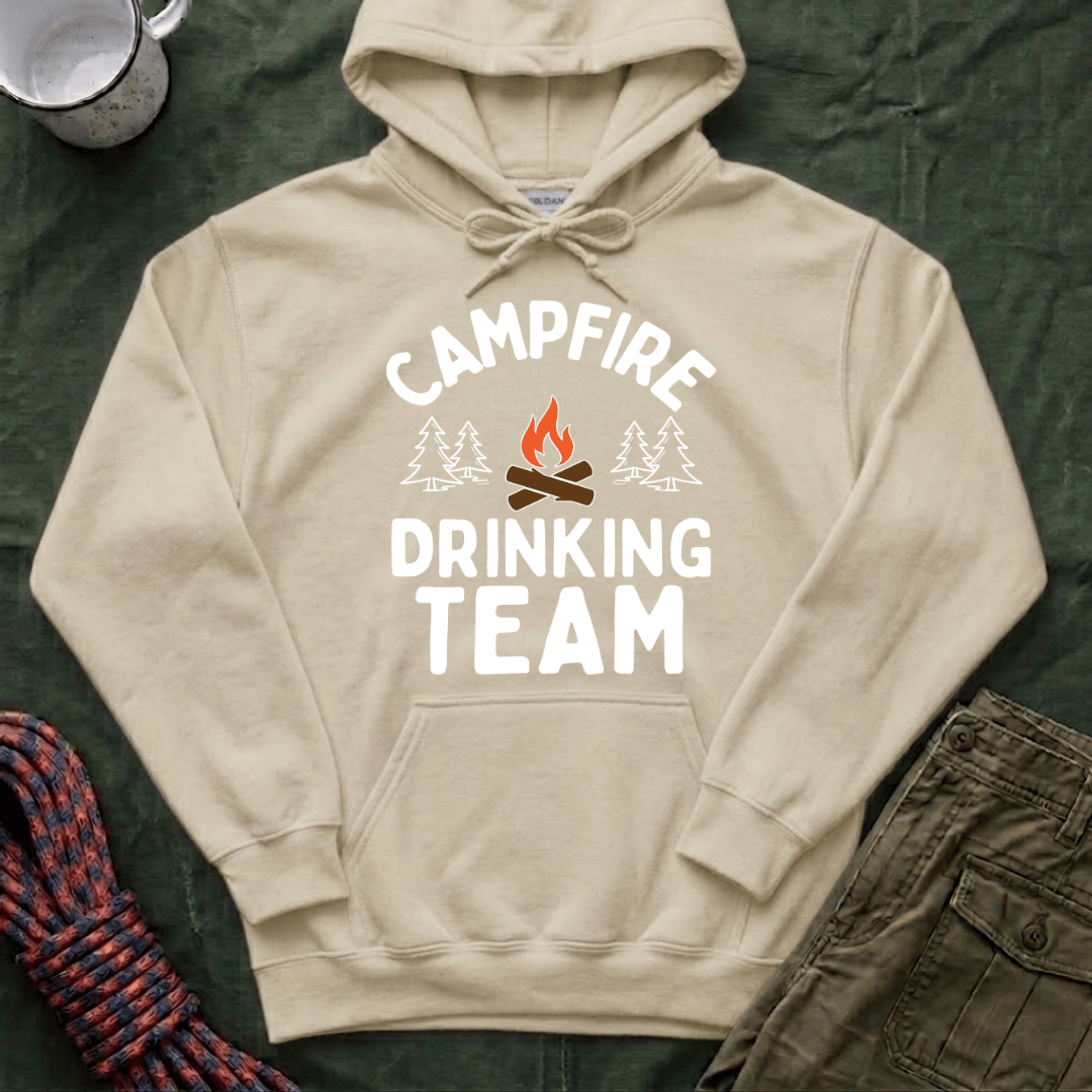Campfire Drinking Team Hoodie