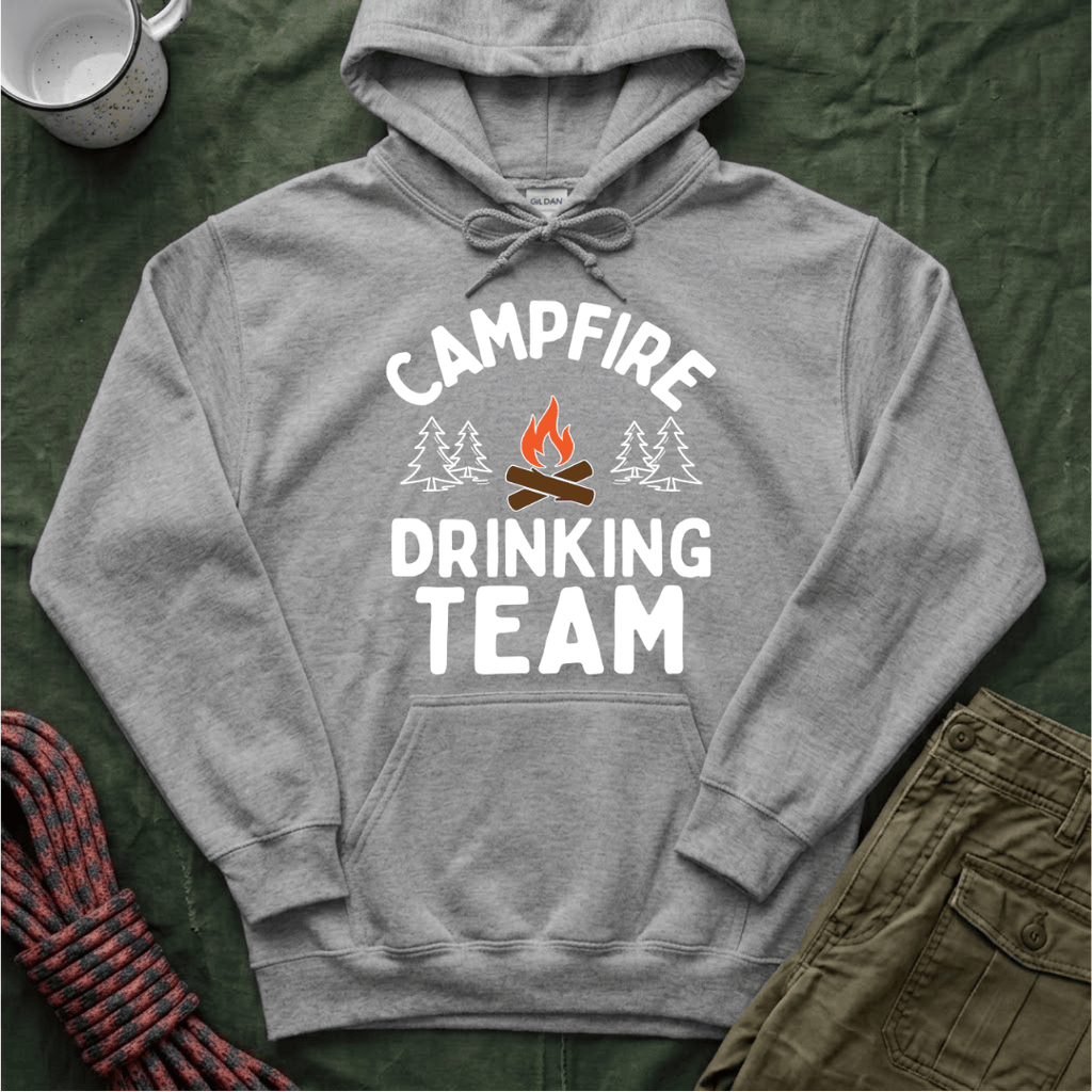 Campfire Drinking Team Hoodie