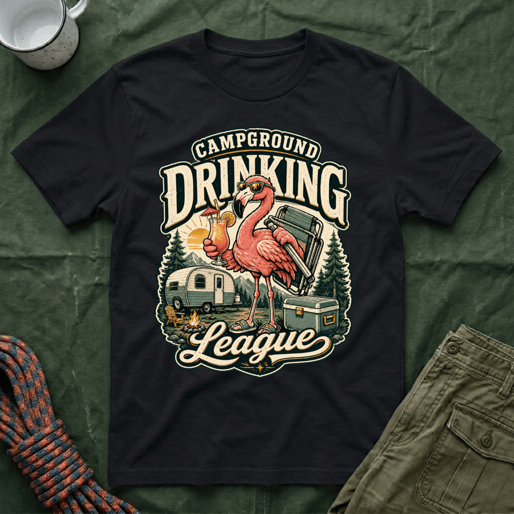 Campground Drinking League Classic T-Shirt