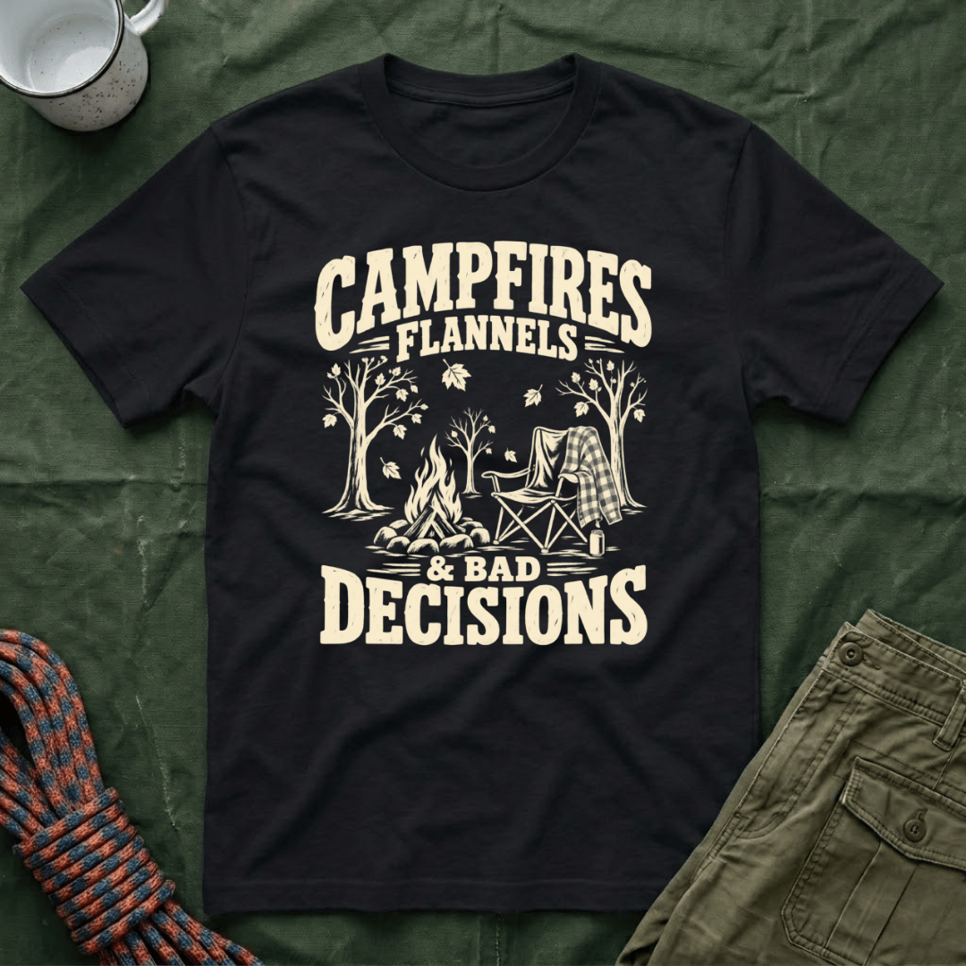Campfires and Flannels T-Shirt