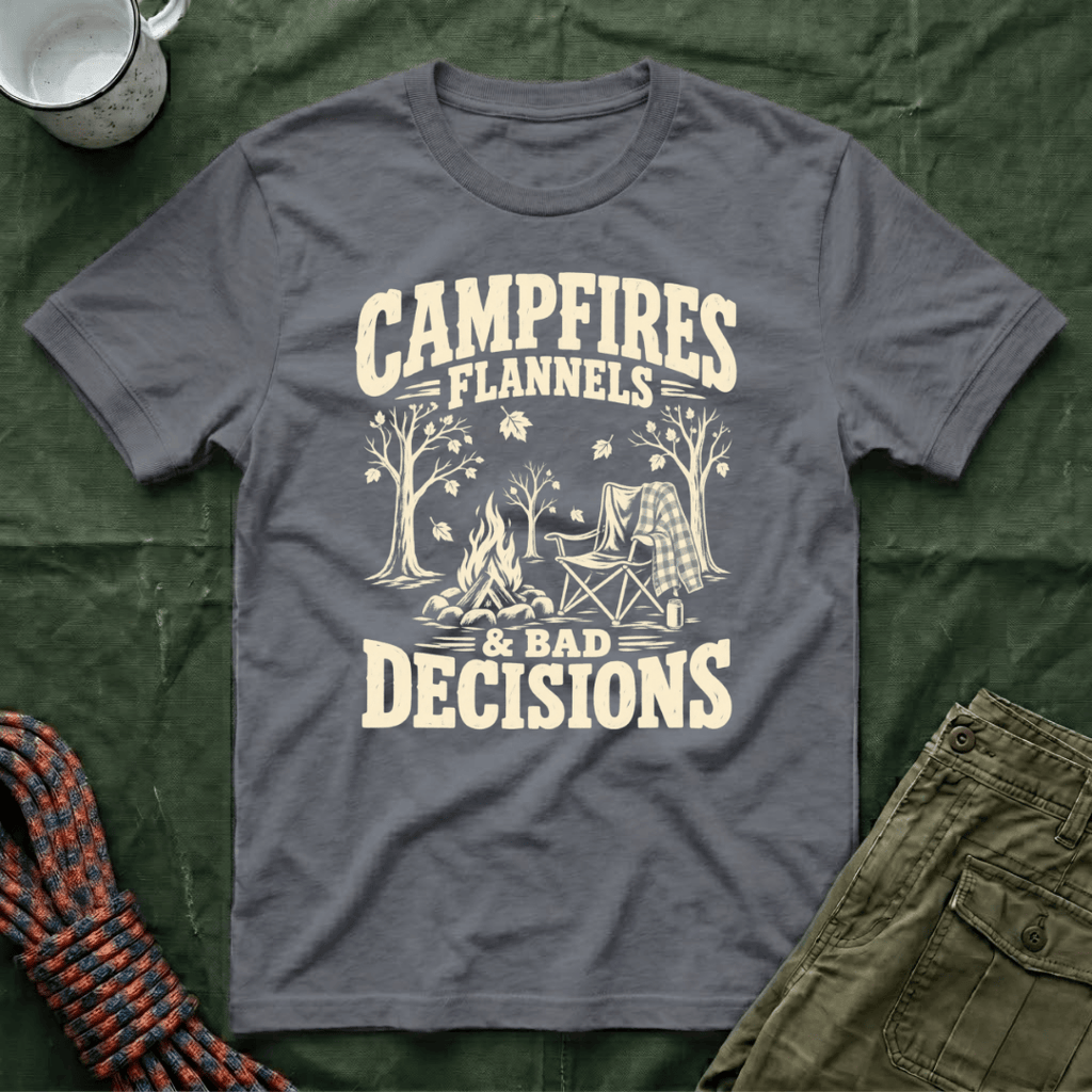 Campfires and Flannels T-Shirt