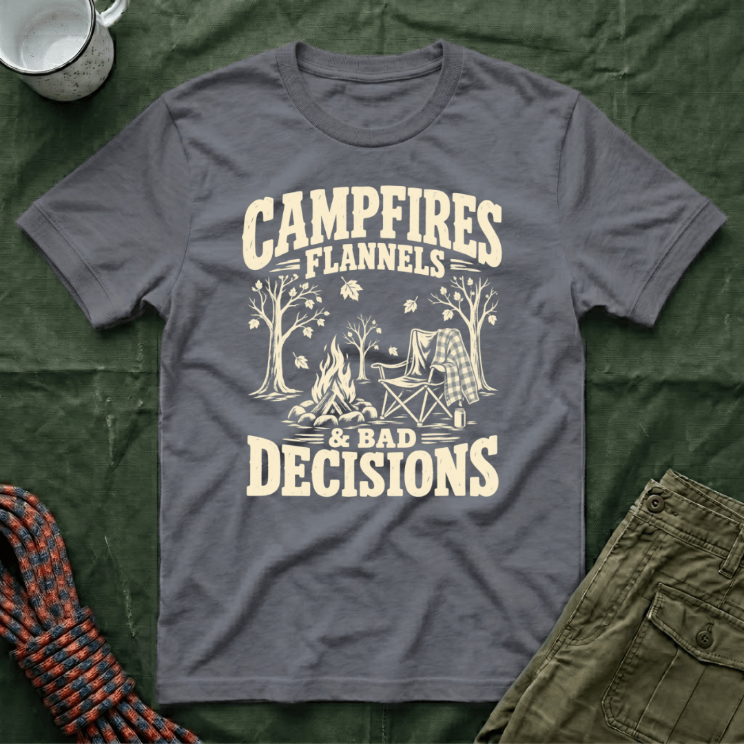 Campfires and Flannels T-Shirt