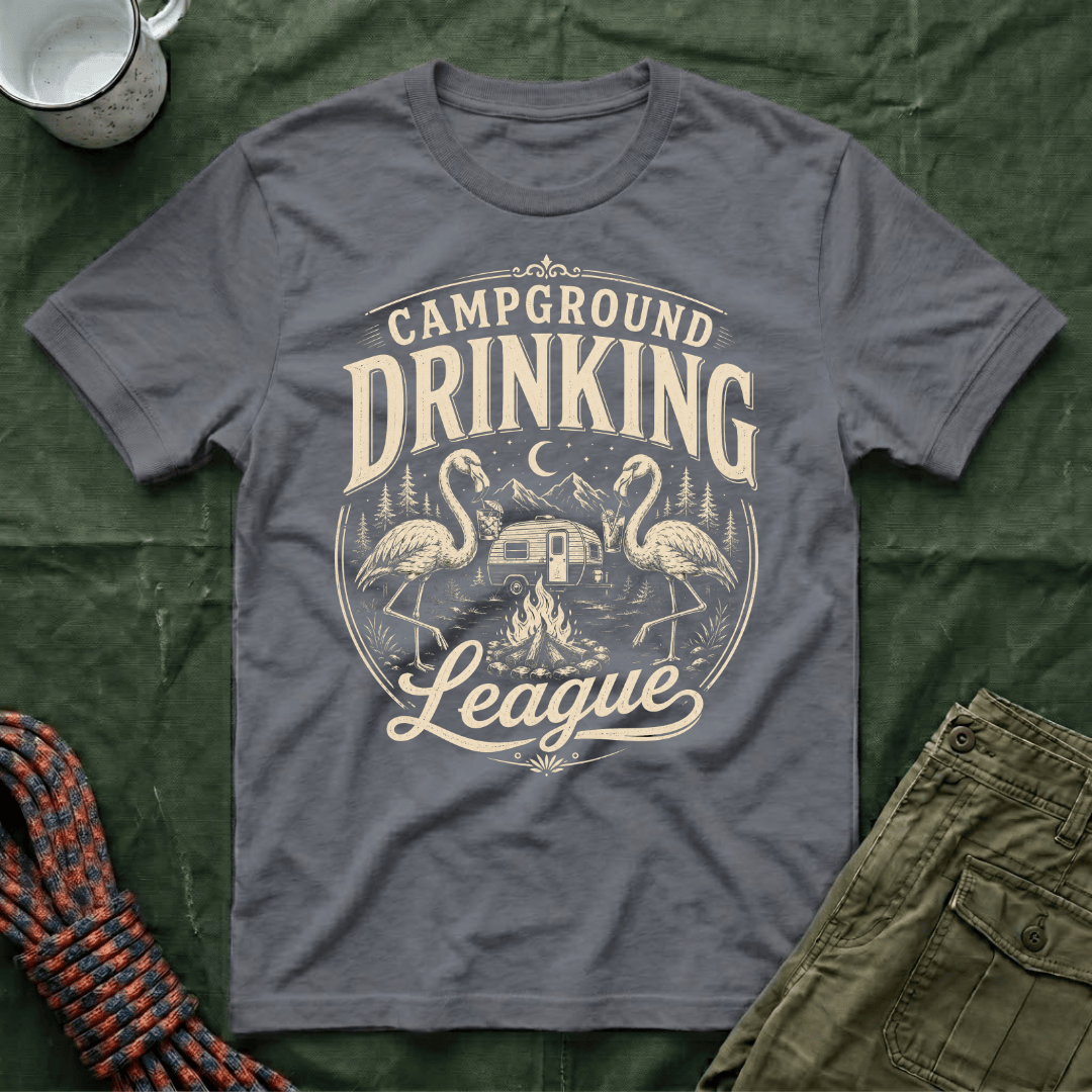 Campground Drinking League T-Shirt