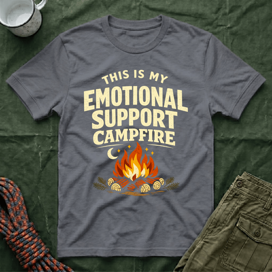 Emotional Support Campfire T-Shirt