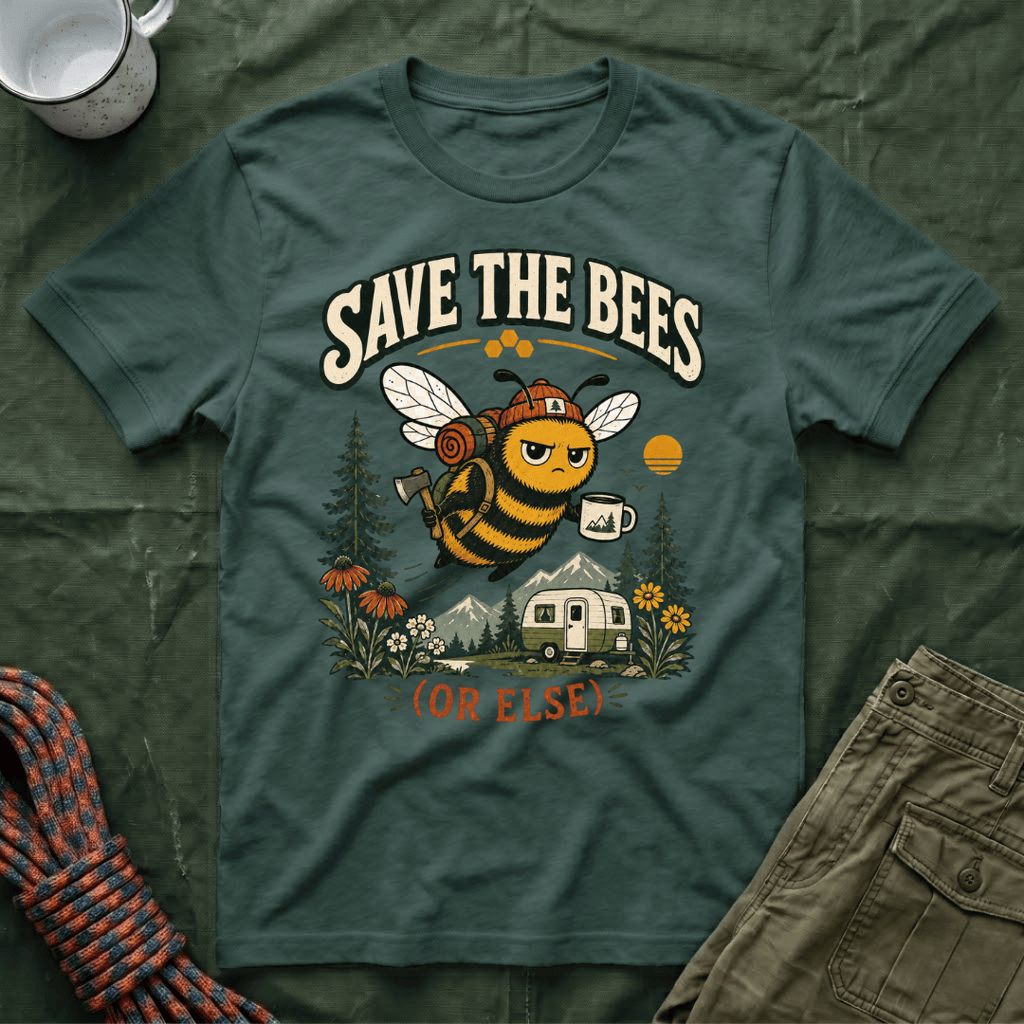 Save The Bees Or Else T-Shirt