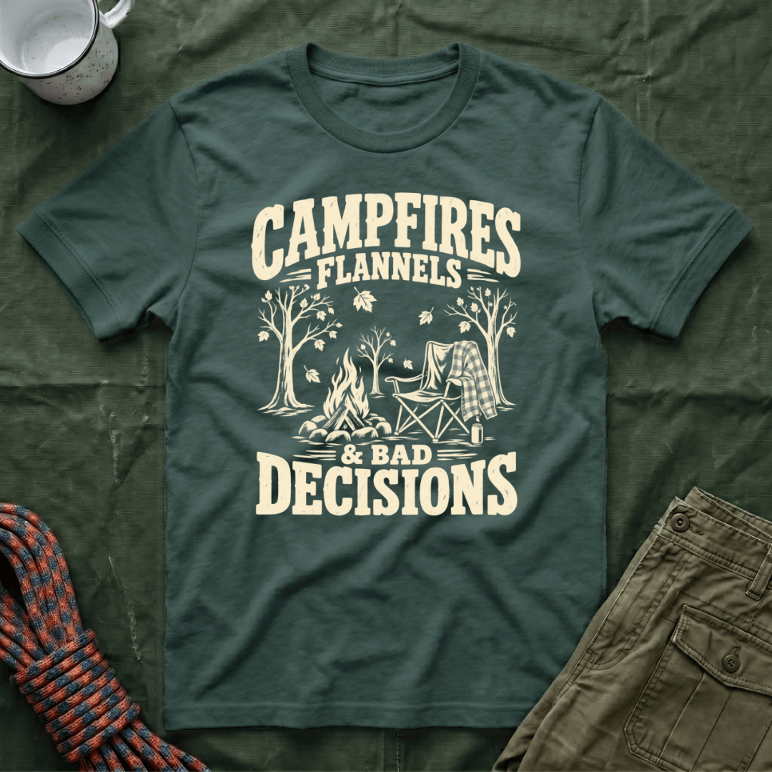 Campfires and Flannels T-Shirt