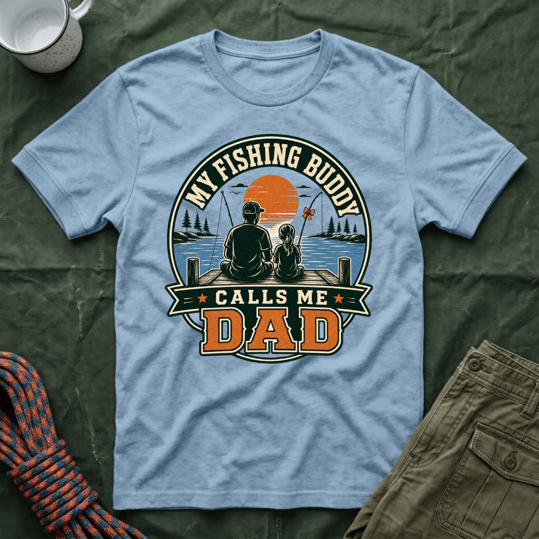 My Fishing Buddy Daddy Daughter T-Shirt