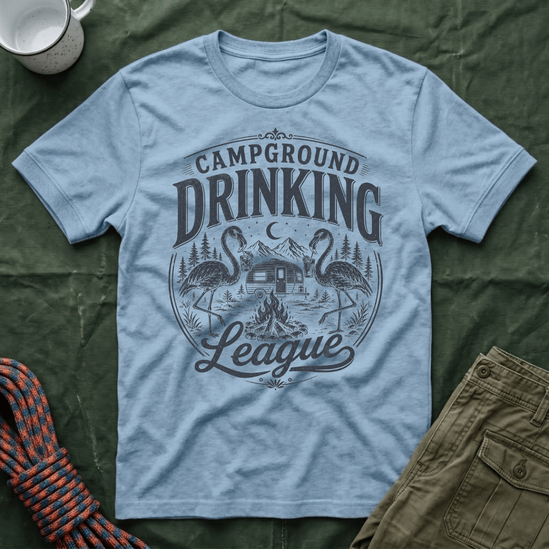 Campground Drinking League T-Shirt