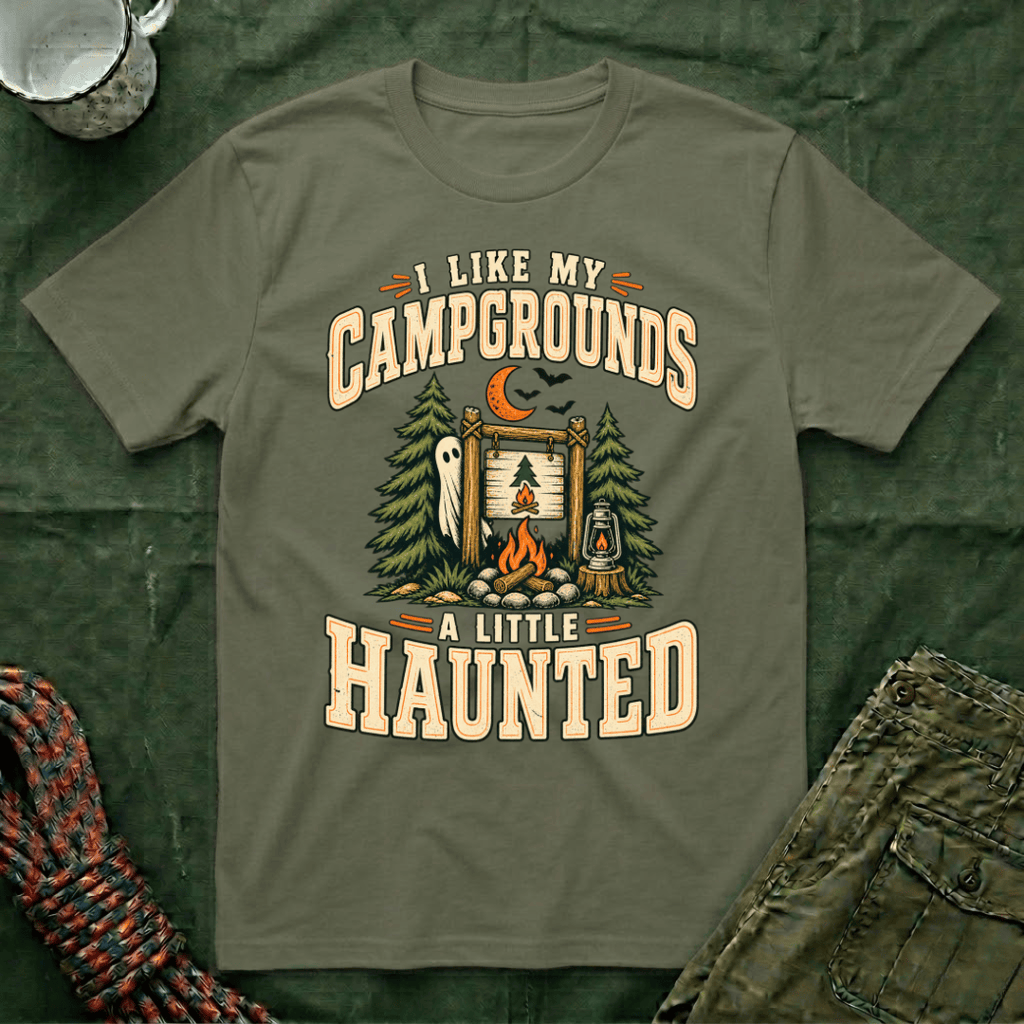 A Little Haunted T-Shirt
