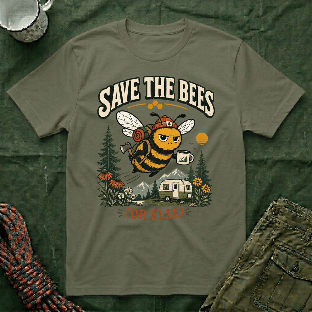 Save The Bees Or Else T-Shirt