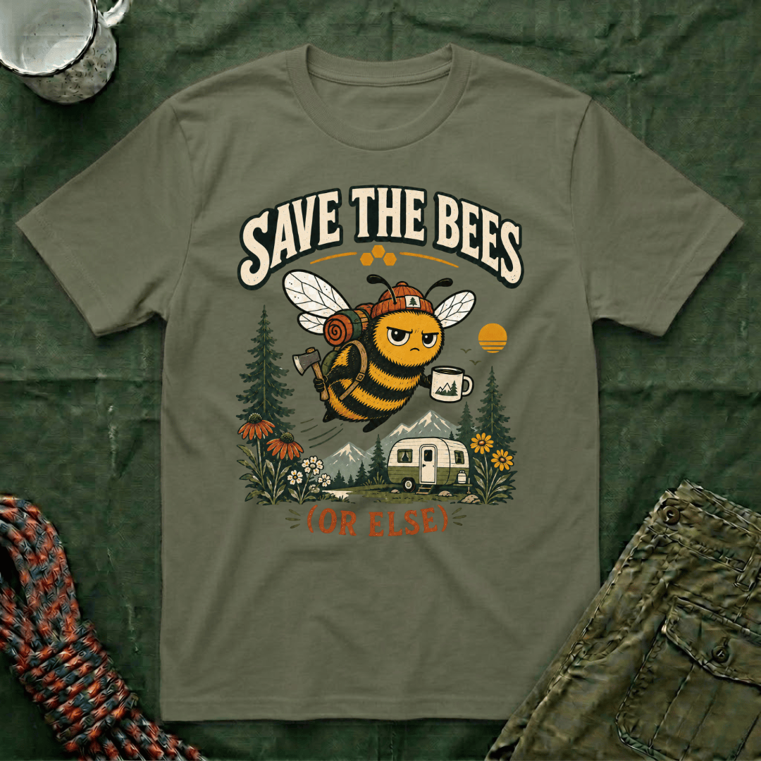 Save The Bees Or Else T-Shirt