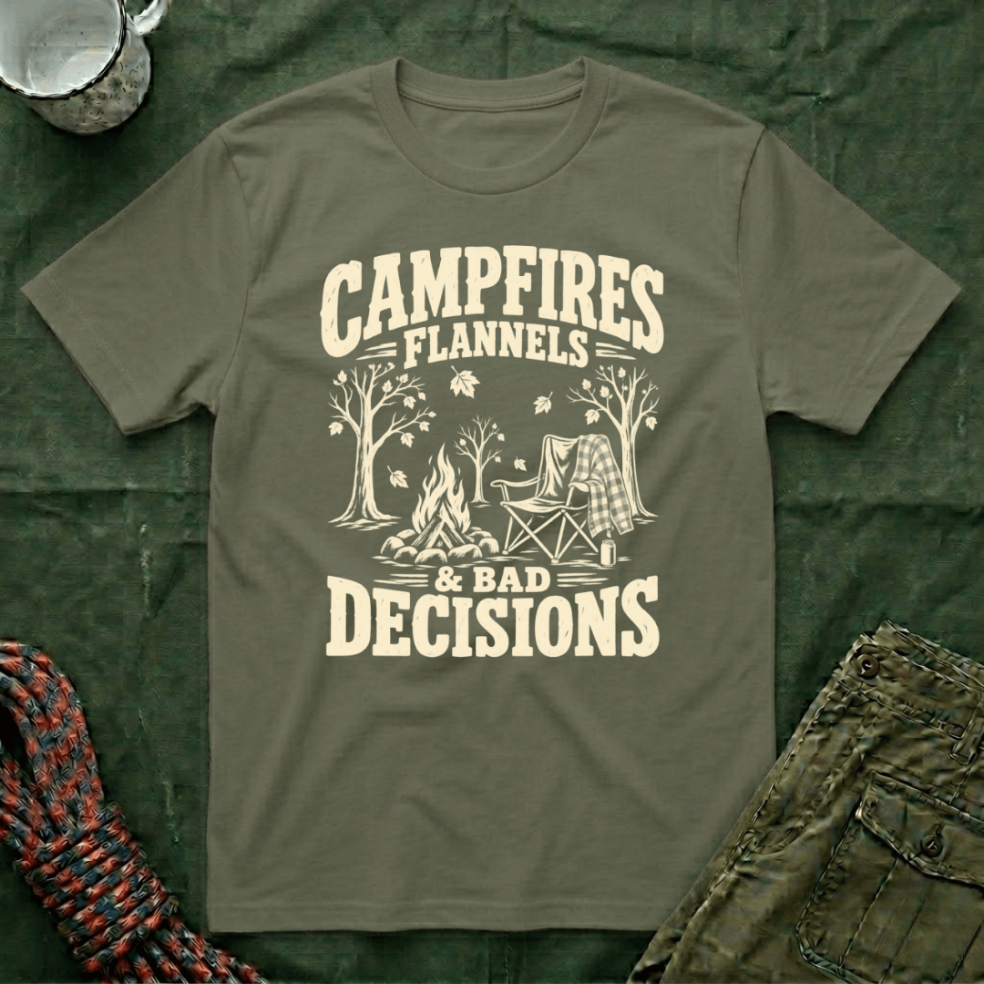 Campfires and Flannels T-Shirt