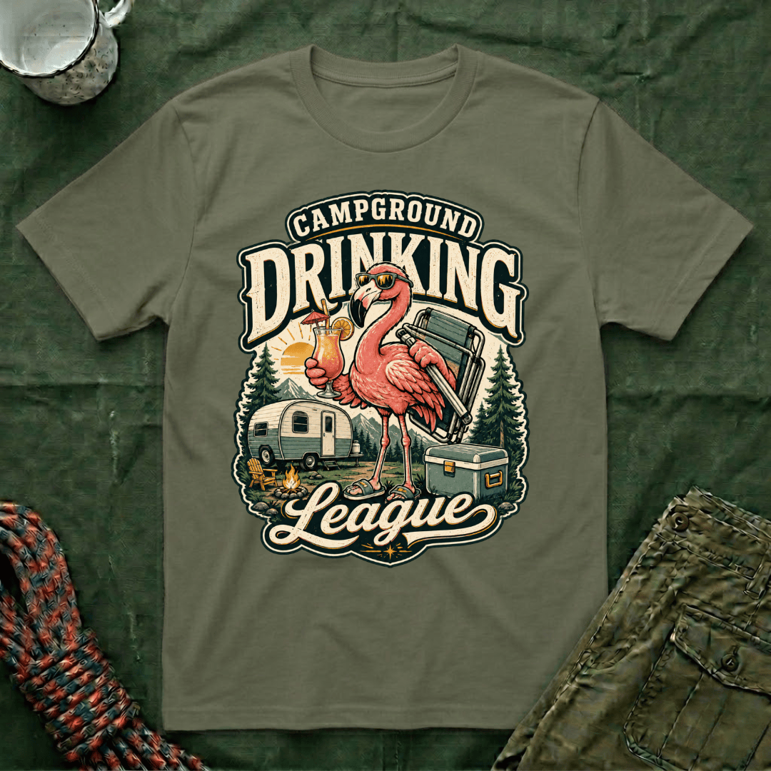 Campground Drinking League Classic T-Shirt