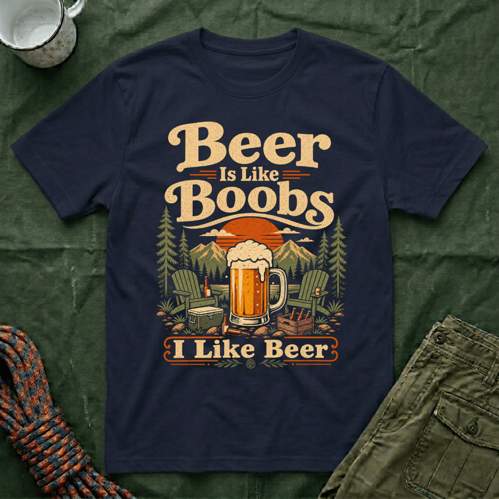 Beer Is Like Boobs T-Shirt