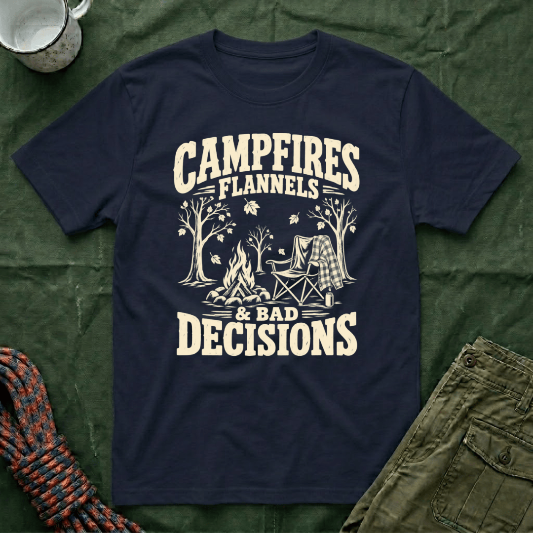 Campfires and Flannels T-Shirt
