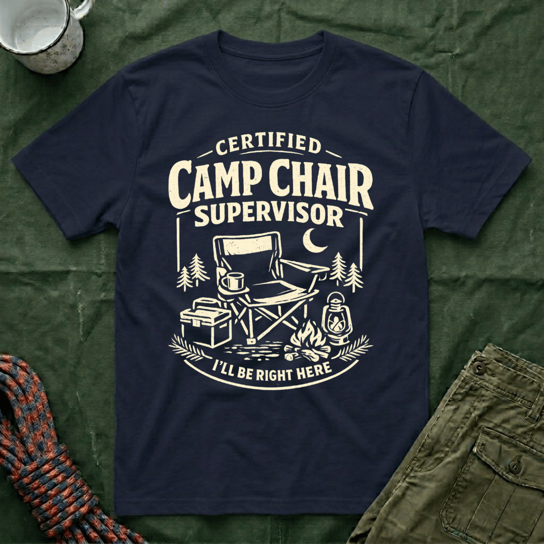 Camp Chair Supervisor T-Shirt