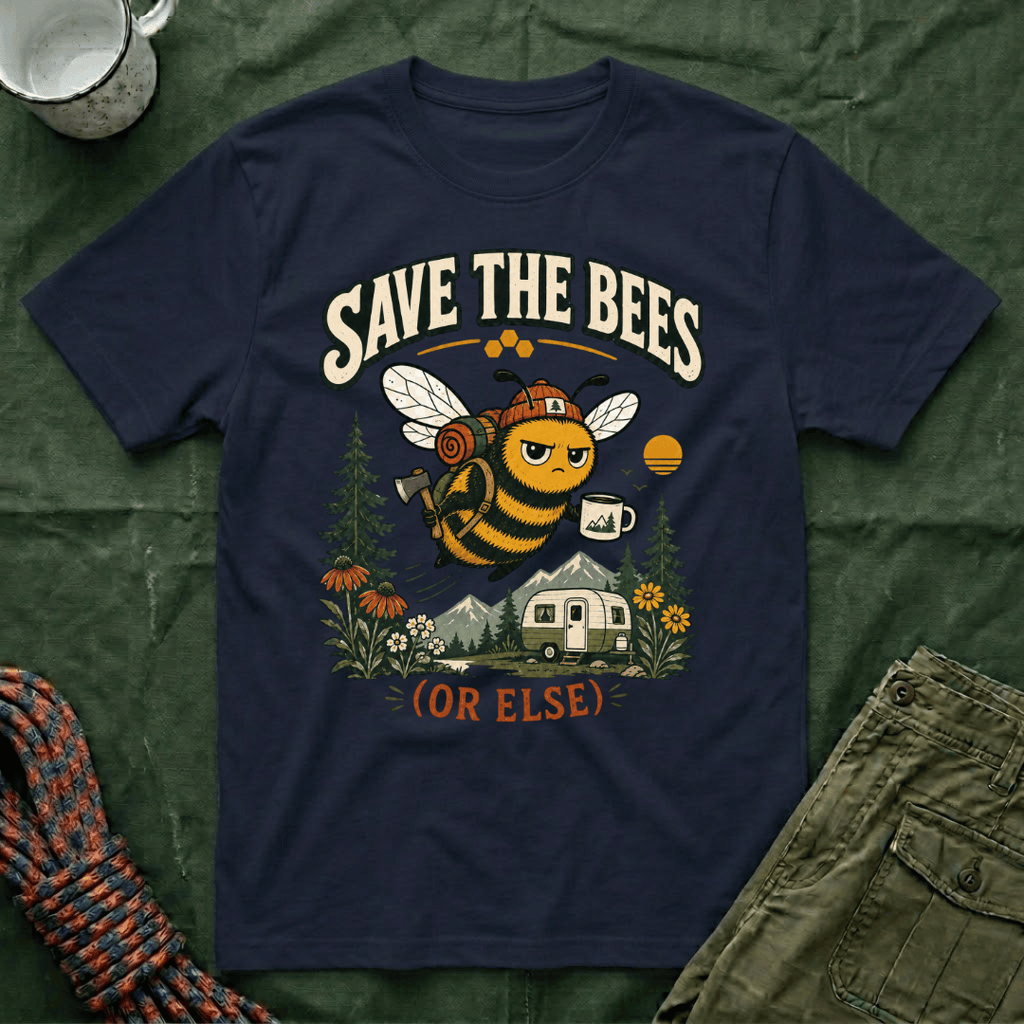 Save The Bees Or Else T-Shirt