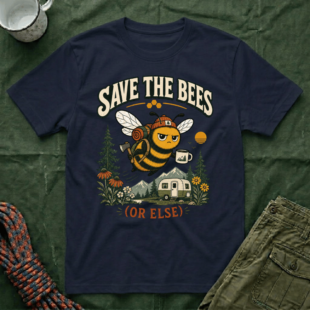Save The Bees Or Else T-Shirt