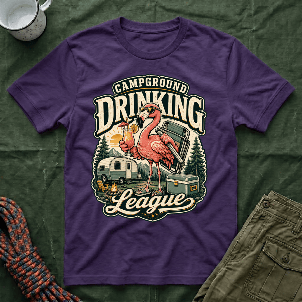 Campground Drinking League Classic T-Shirt