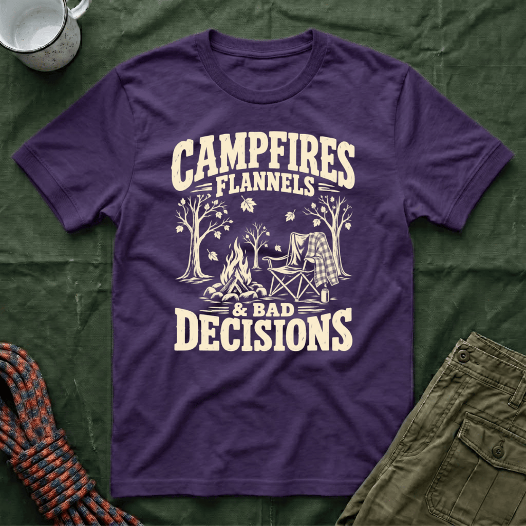 Campfires and Flannels T-Shirt