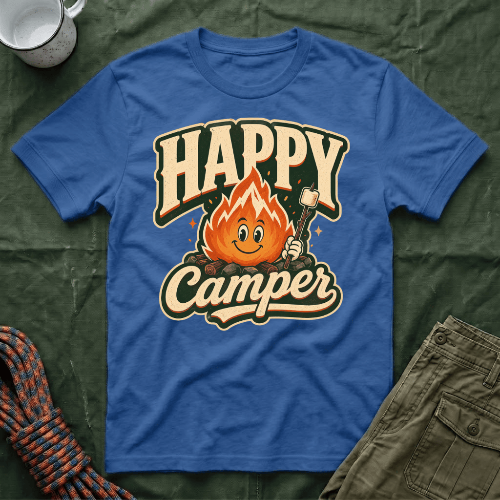 Happy Camper Campfire T-Shirt