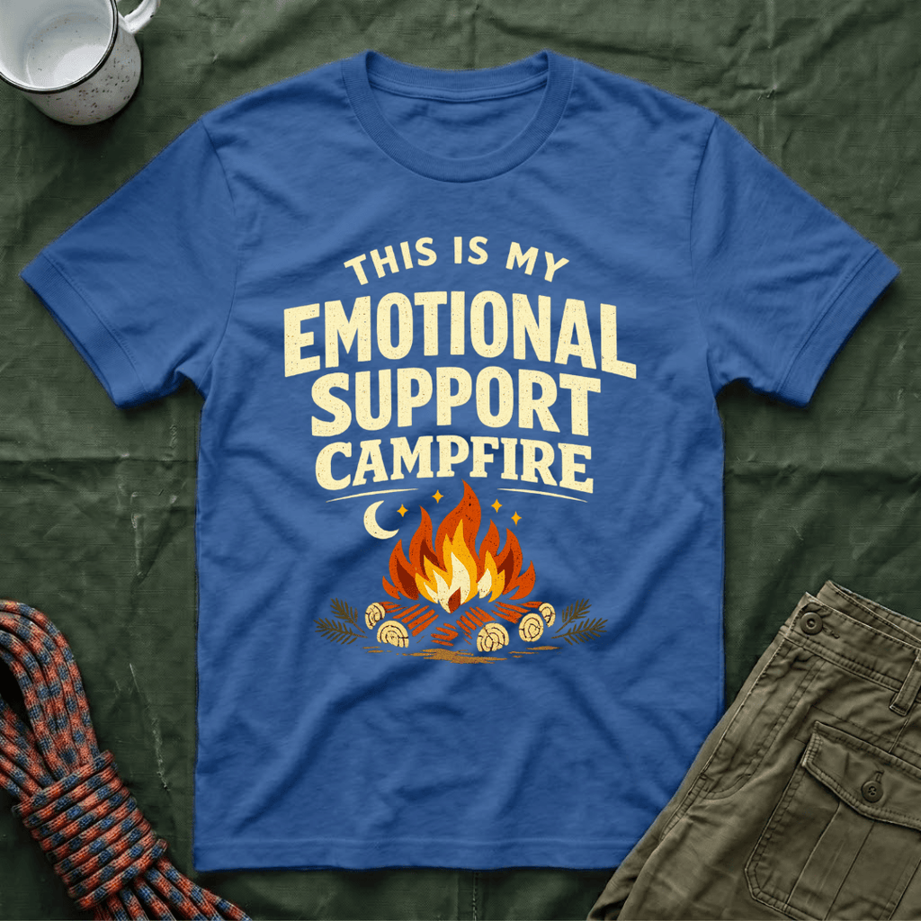Emotional Support Campfire T-Shirt