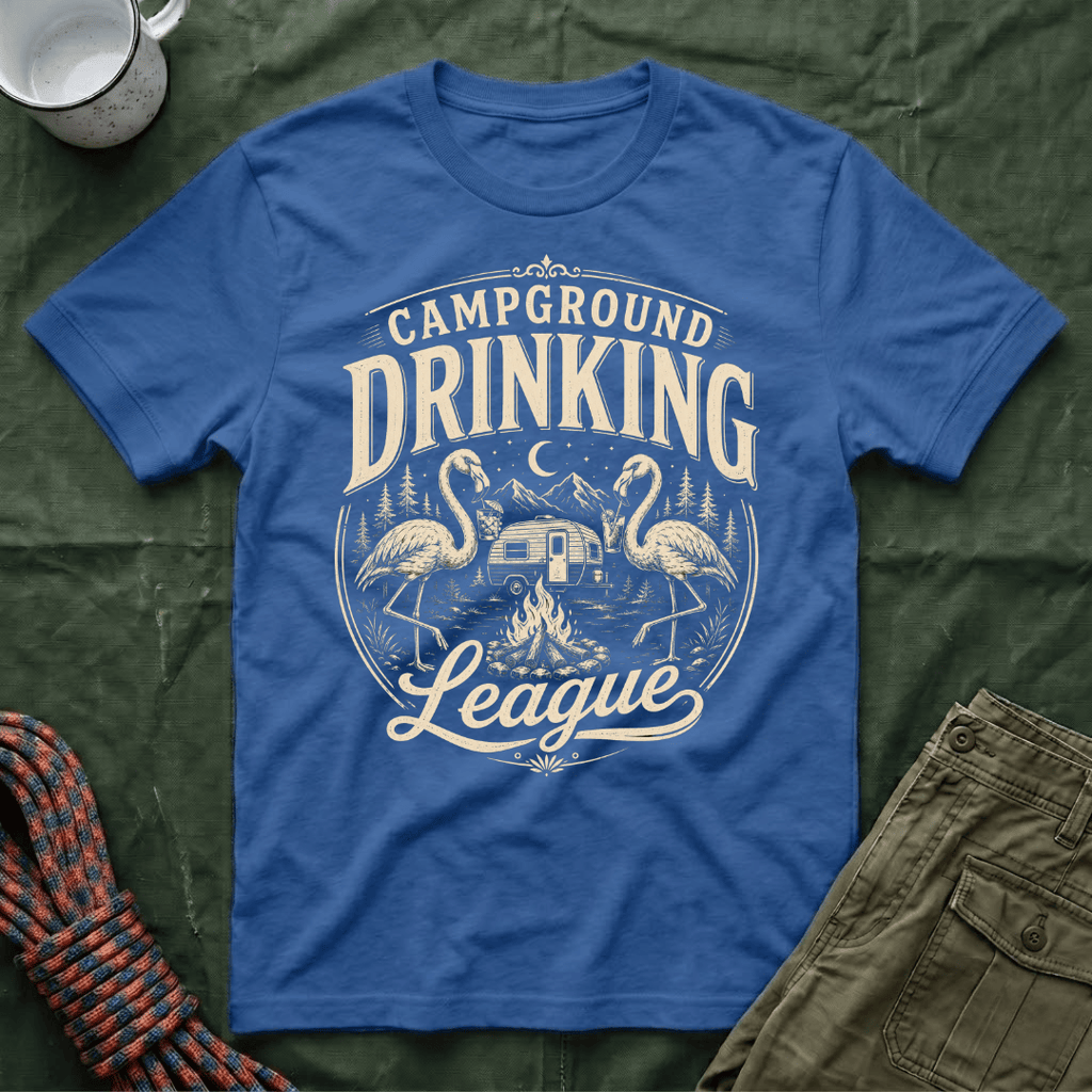 Campground Drinking League T-Shirt