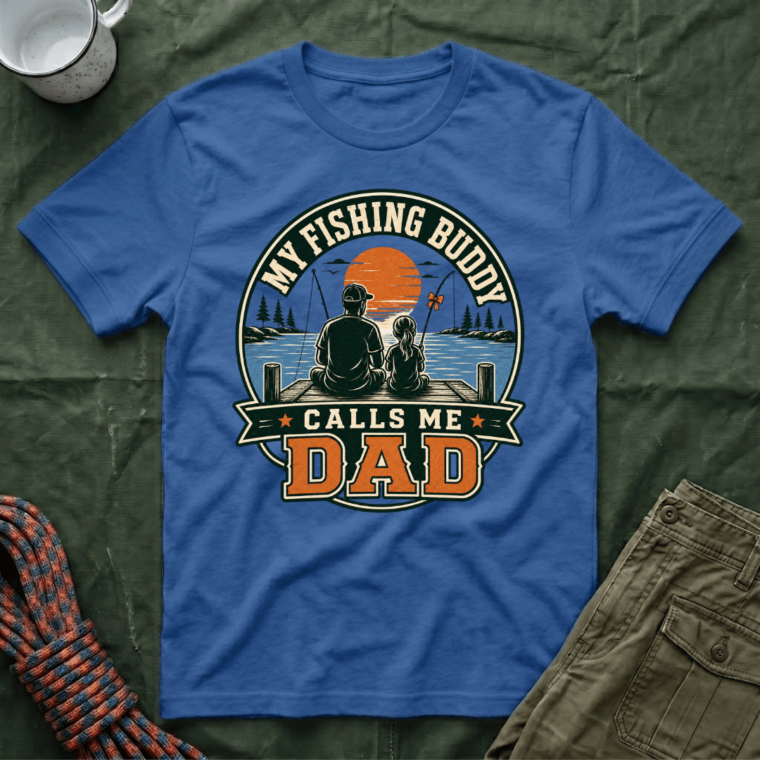My Fishing Buddy Daddy Daughter T-Shirt