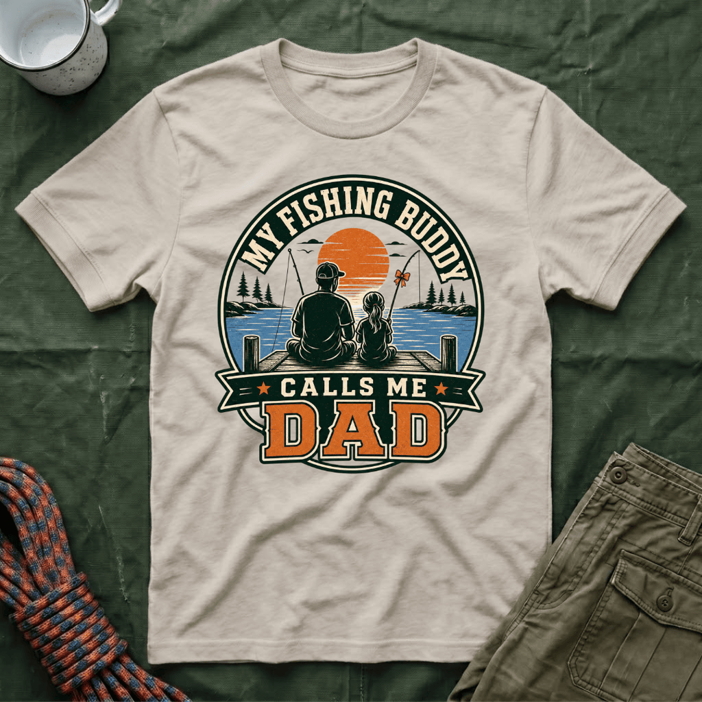 My Fishing Buddy Daddy Daughter T-Shirt