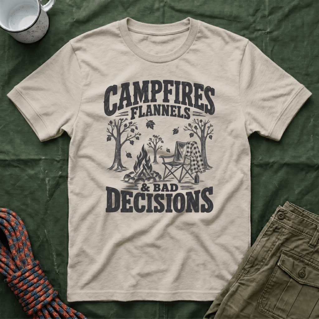 Campfires and Flannels T-Shirt